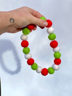 Christmas PomPom Collar