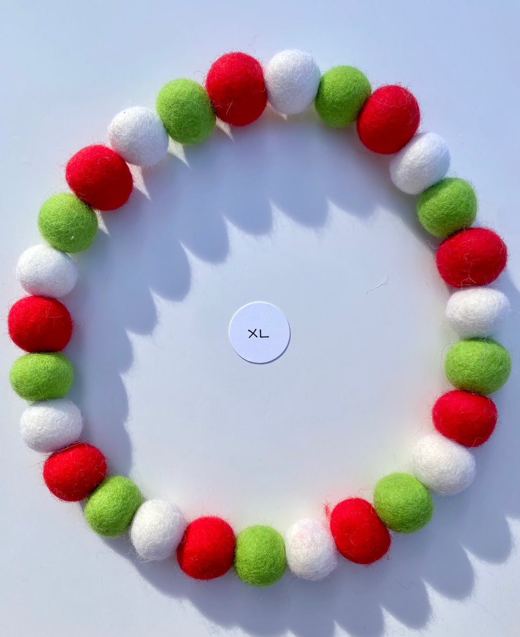 Christmas PomPom Collar