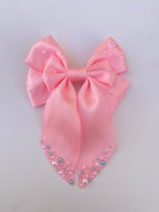Pearl Kiss Hair Bow Clip