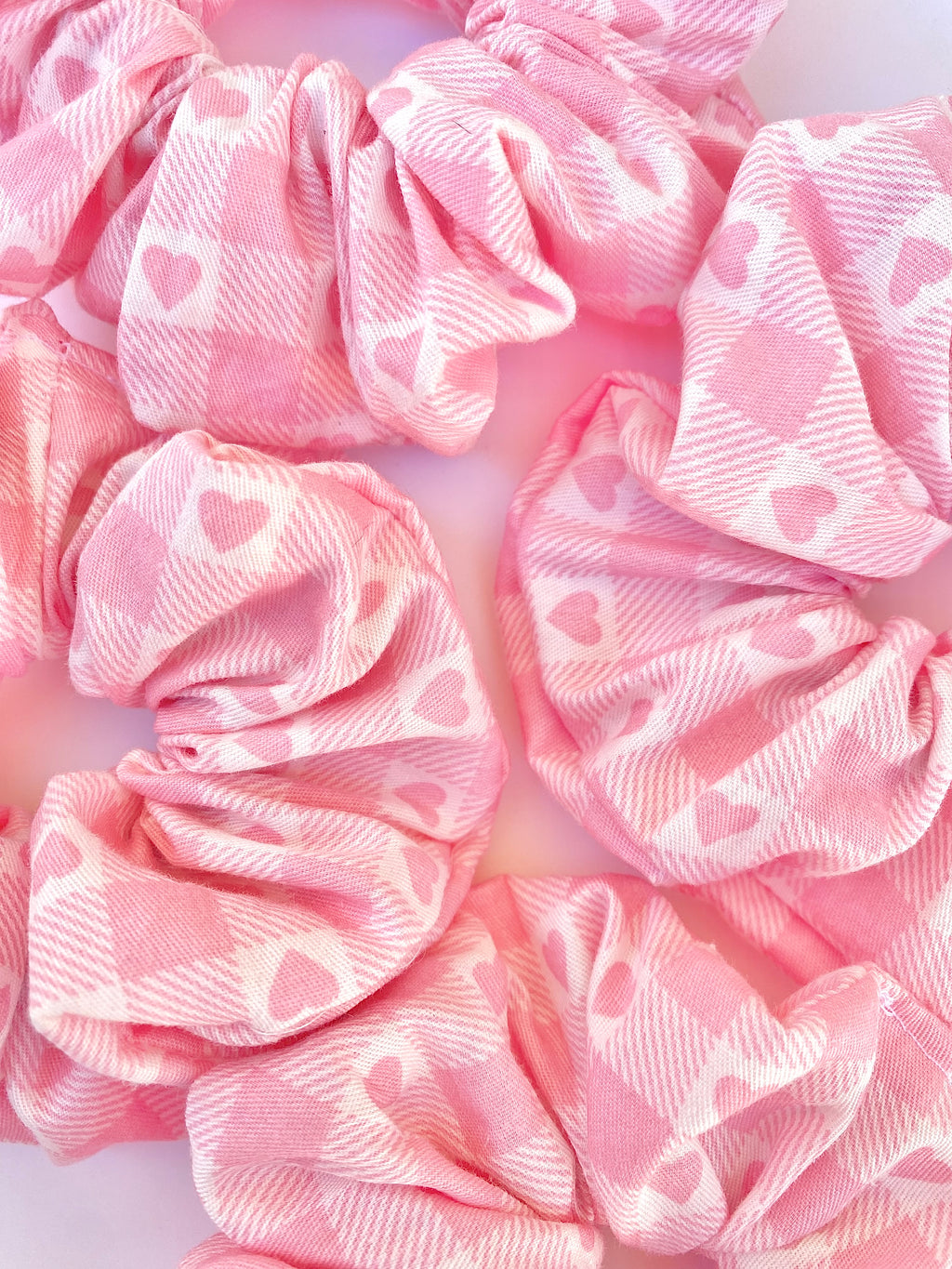 Sweetheart Check Scrunchie