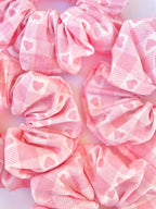 Sweetheart Check Scrunchie