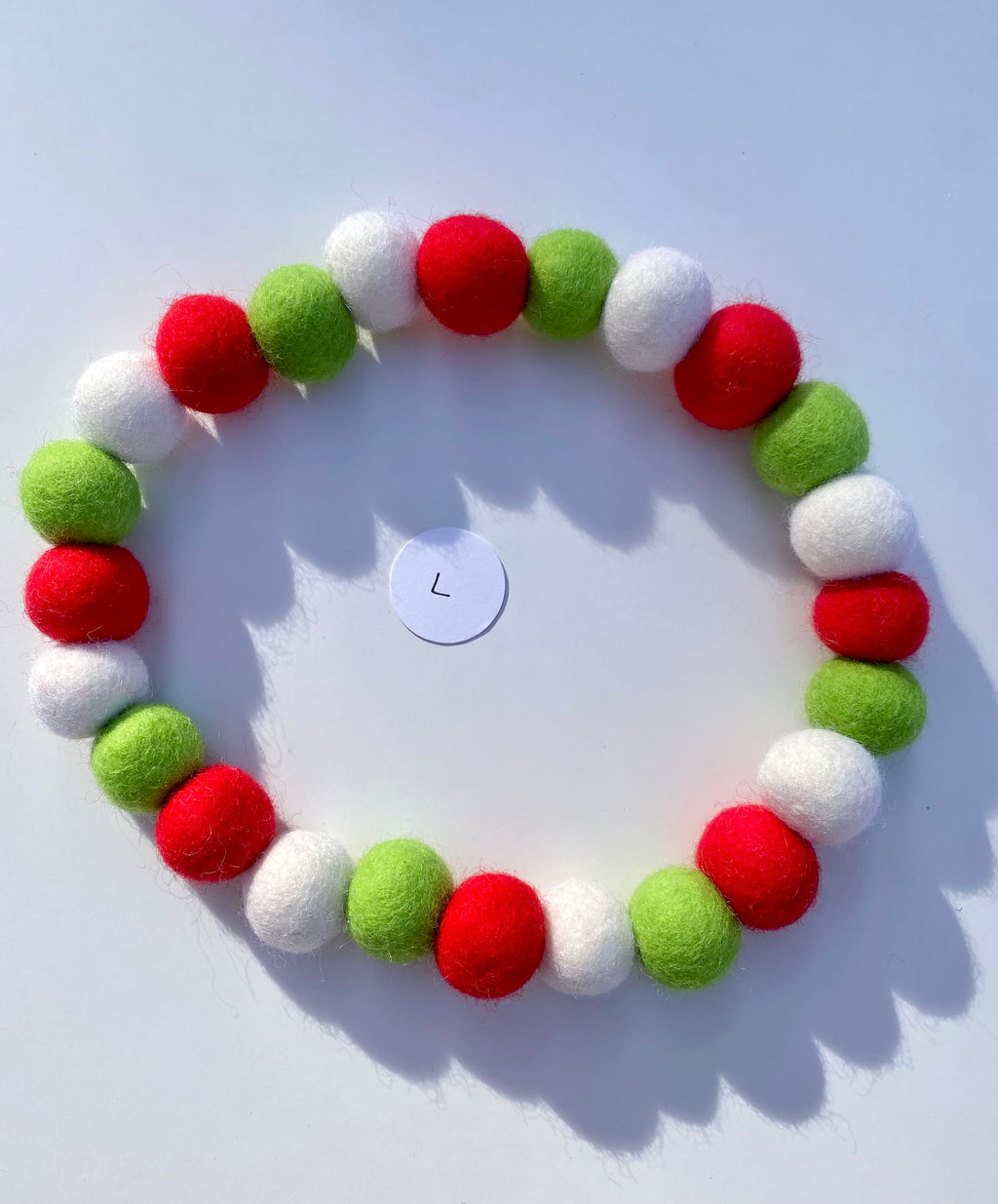 Christmas PomPom Collar