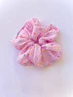 Pink Dreamy Picnic Scrunchie