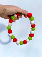 Christmas PomPom Collar