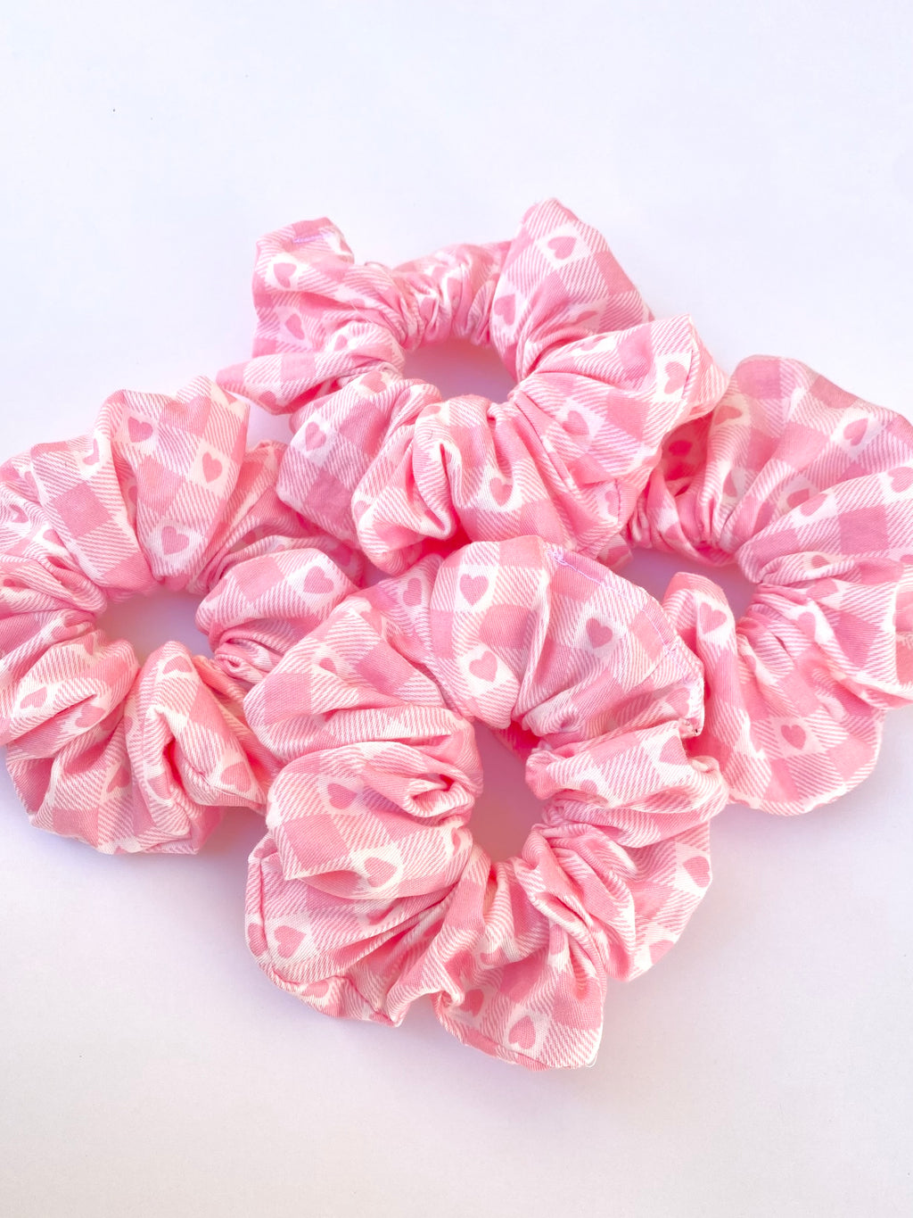 Sweetheart Check Scrunchie
