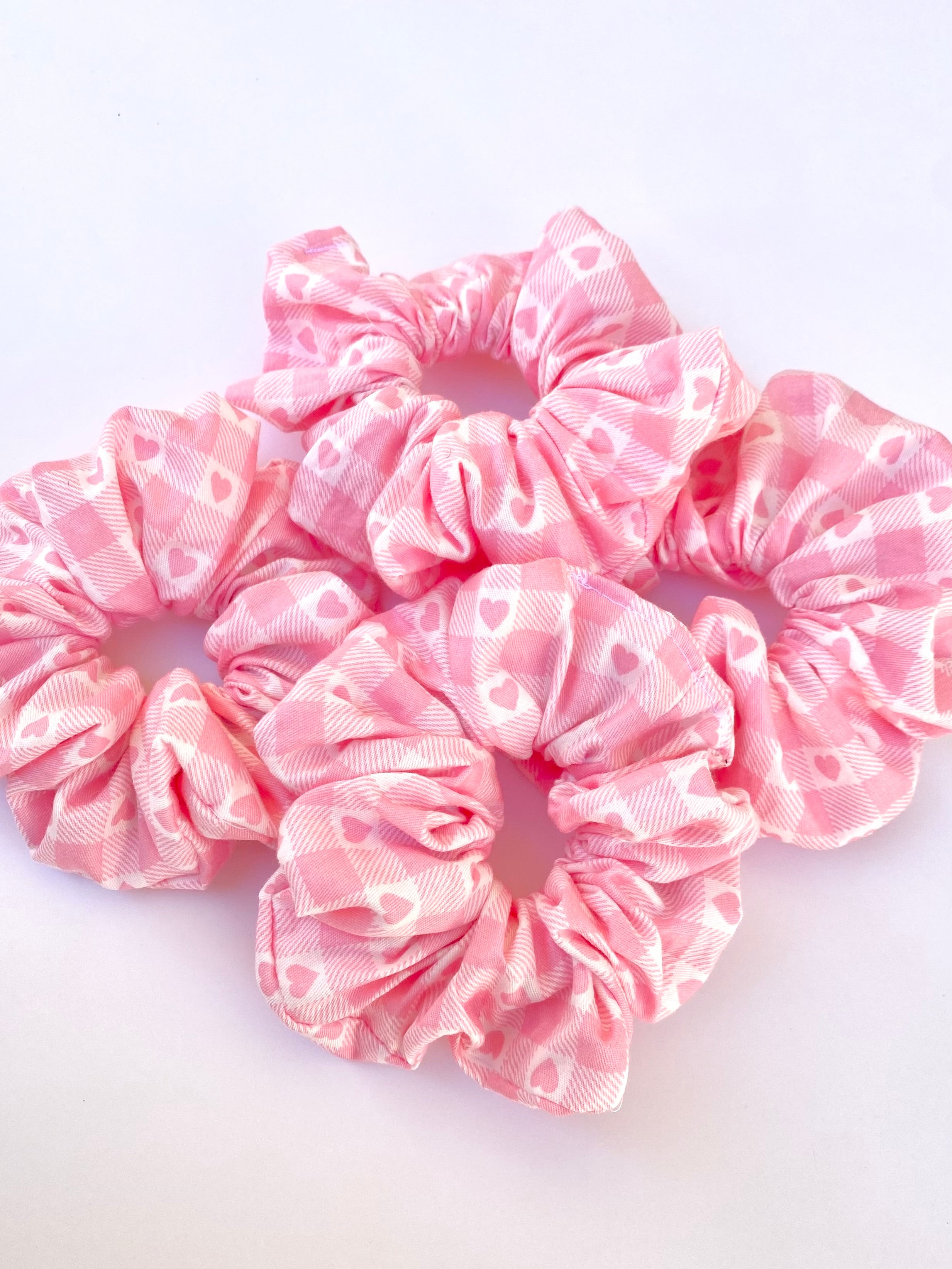 Sweetheart Check Scrunchie