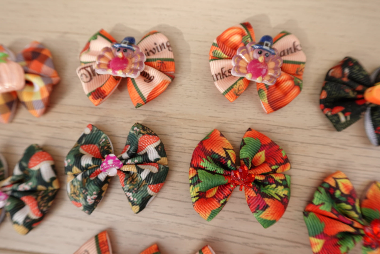 Autumn Breeze 36-Piece Small Bow Bundle