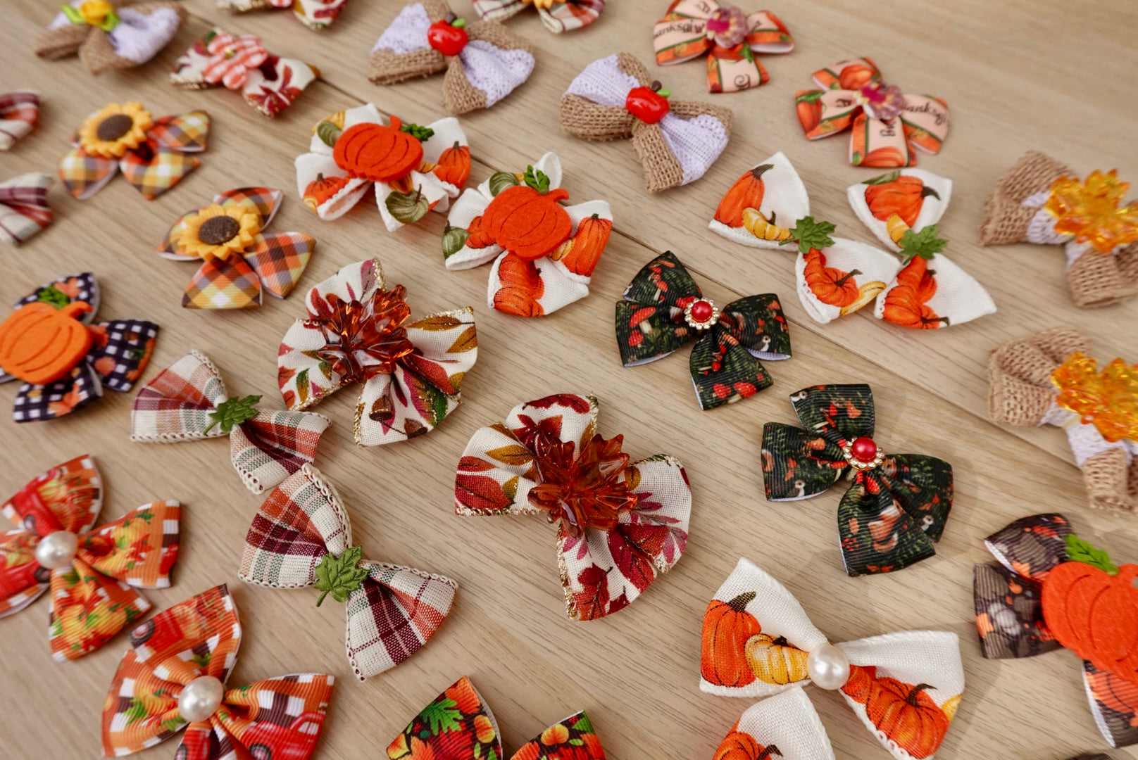 Autumn Splendor 36-Piece Large Bow Bundle