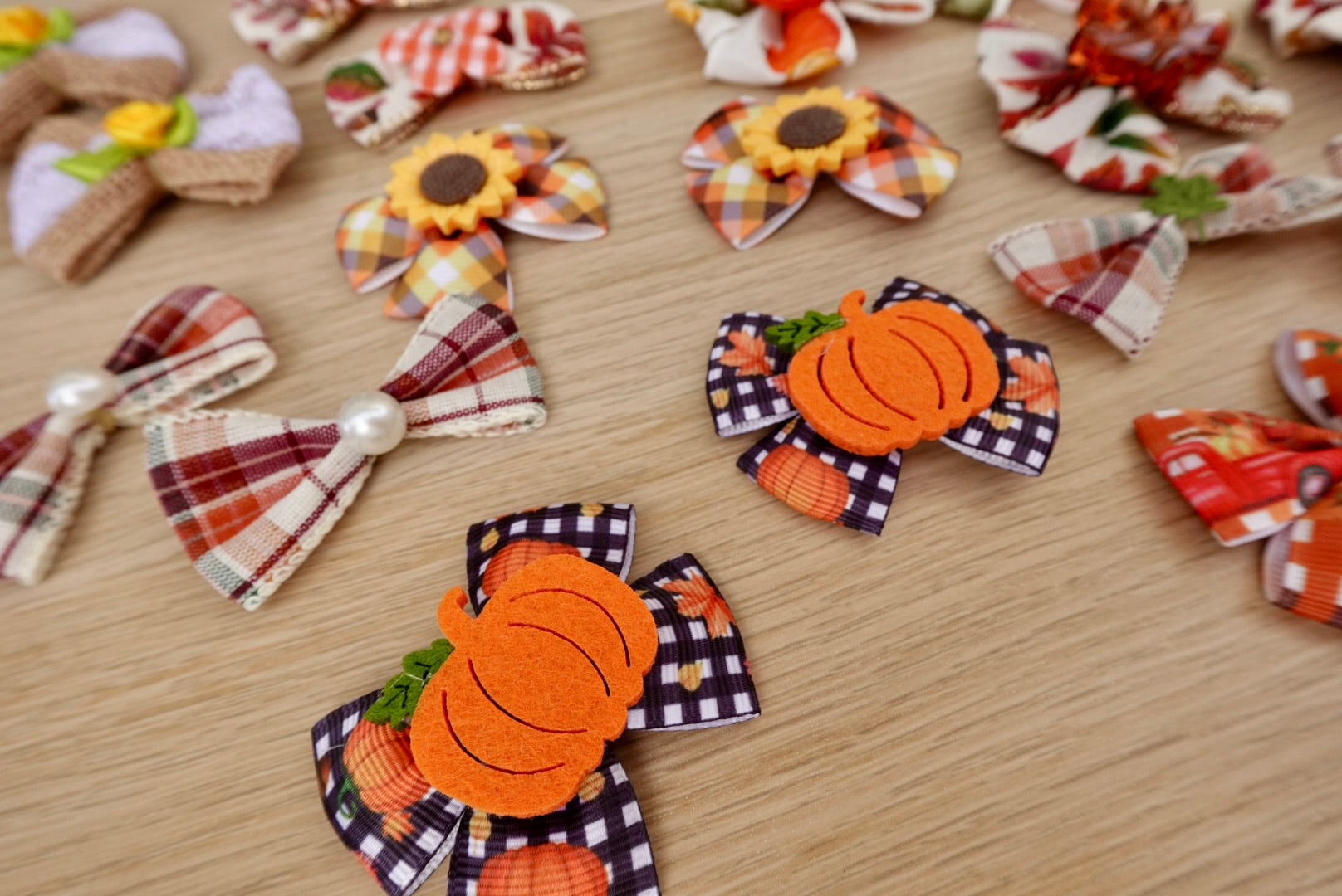 Autumn Splendor 36-Piece Large Bow Bundle