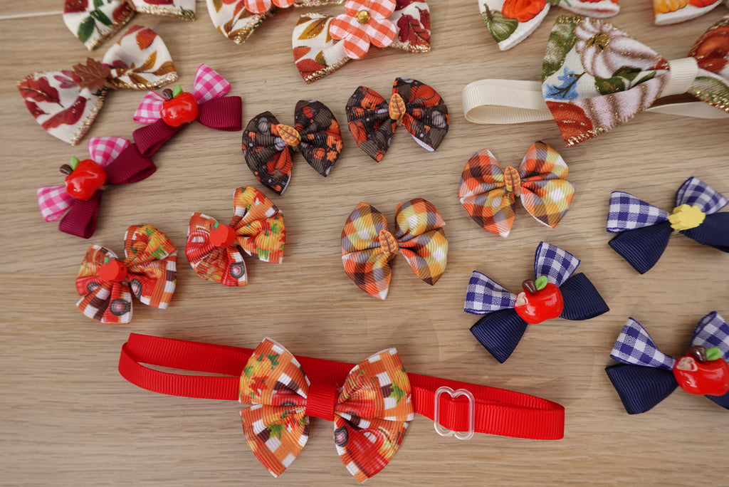 Cozy Harvest 35-Piece Bow & Bowtie Bundle