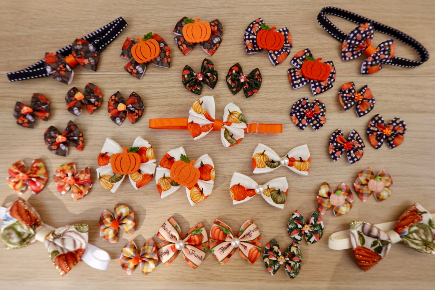 Harvest Hues 31-Piece Bow & Bowtie Bundle