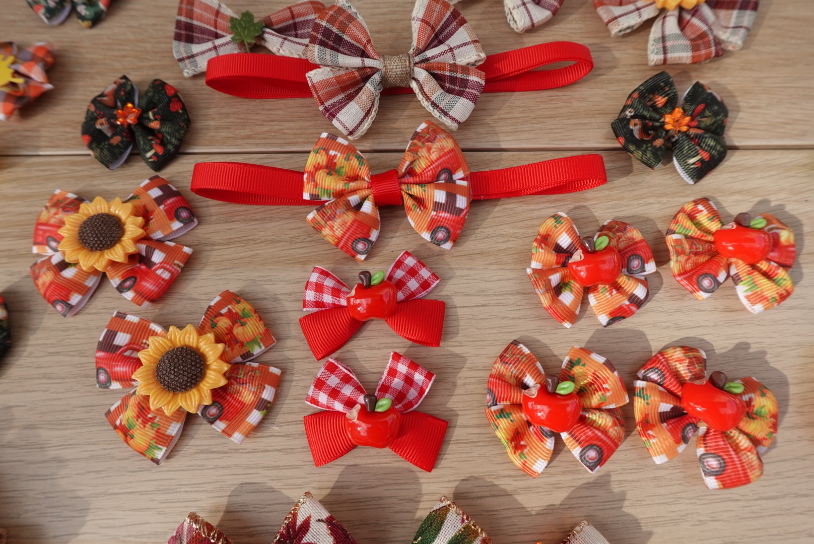 Harvest Hues 60-Piece Bow & Bowtie Collection