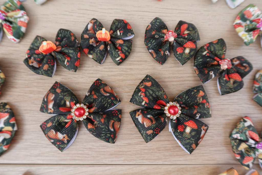Cozy Autumn 60-Piece Bow & Bowtie Collection