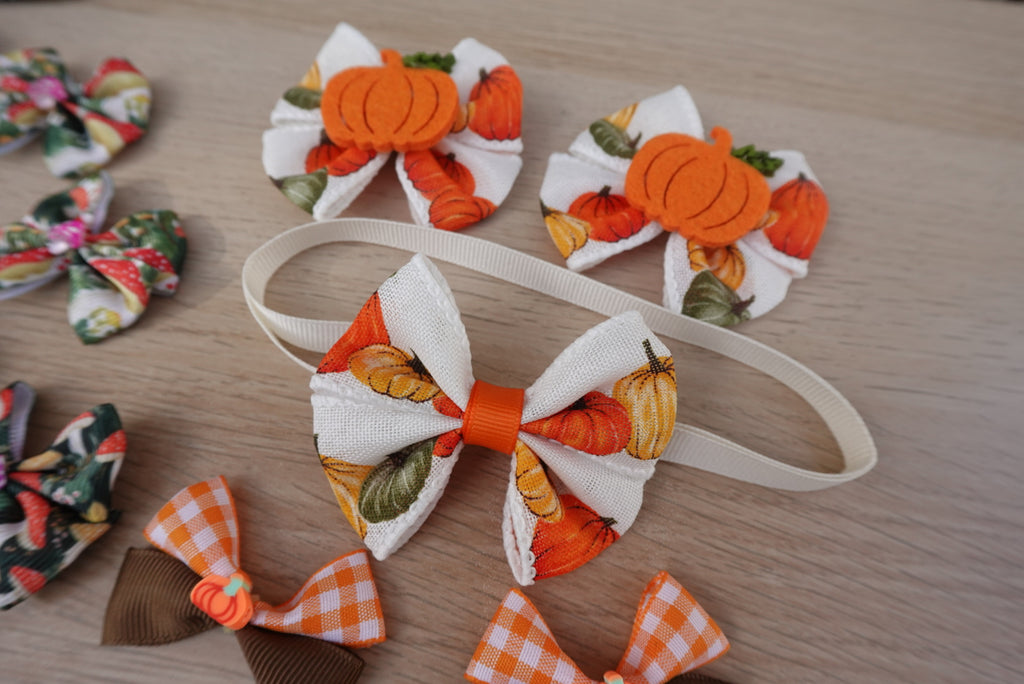 Cozy Autumn 60-Piece Bow & Bowtie Collection