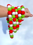 Christmas PomPom Collar