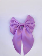 Lilac Glow Hair Bow Clip