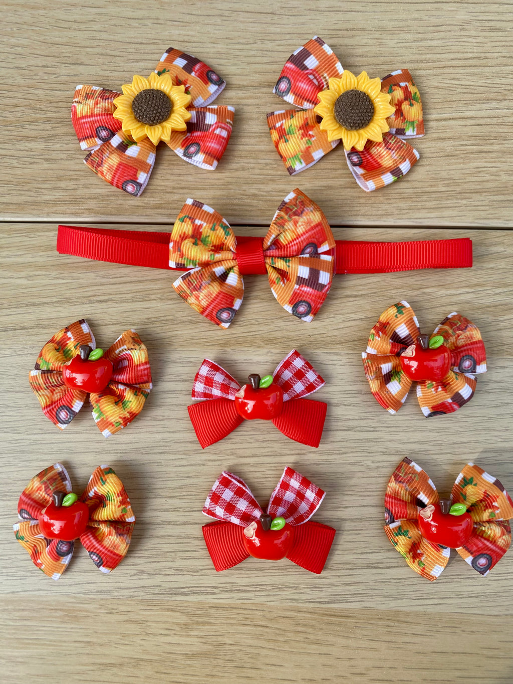 Harvest Hues 60-Piece Bow & Bowtie Collection
