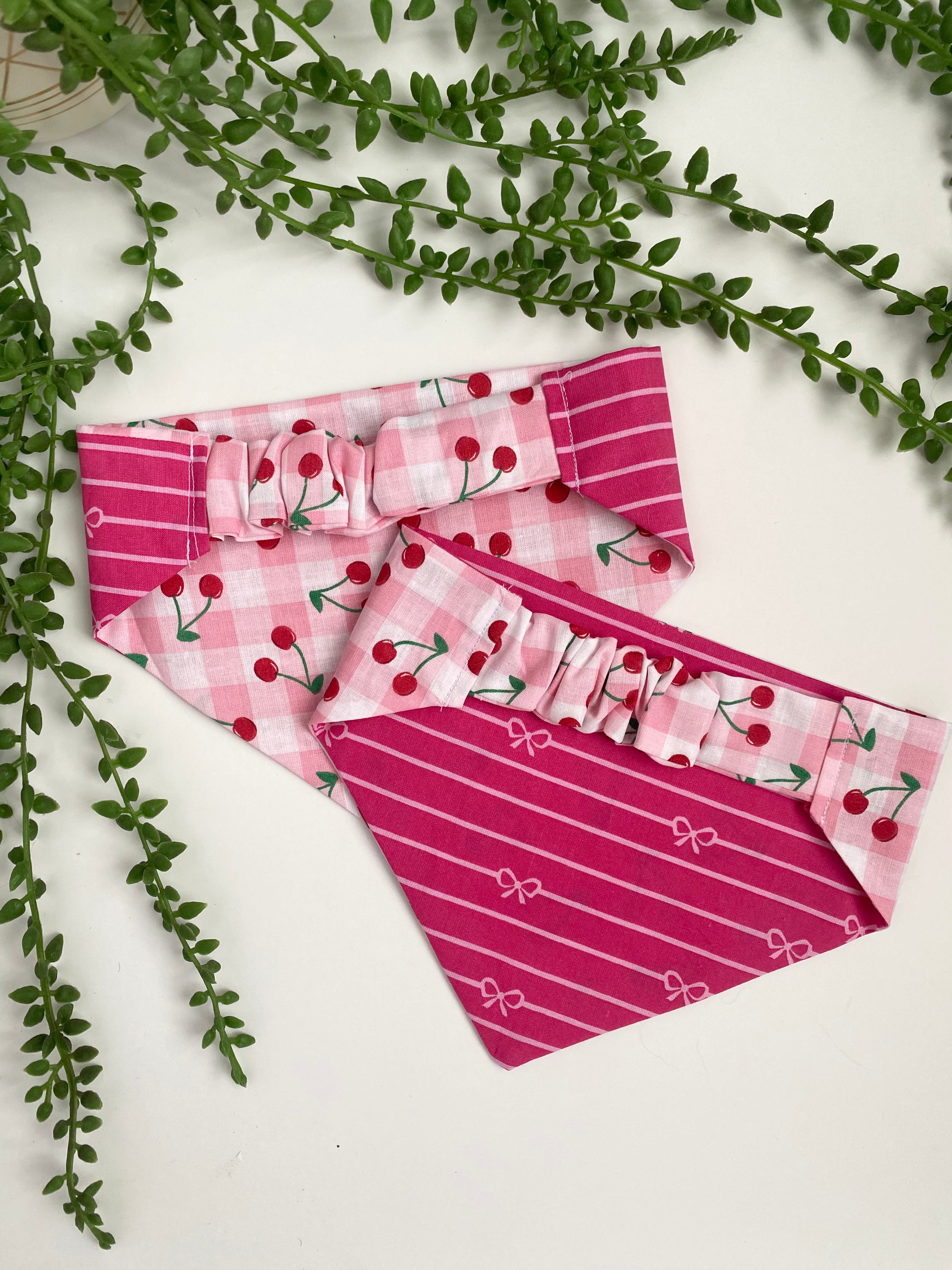 Sweet Cherry Picnic Bandana